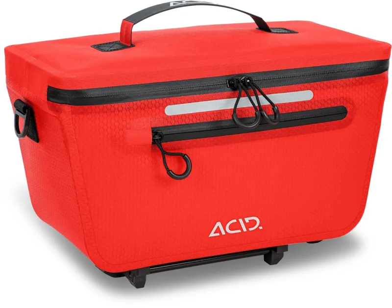Acid Pro 10 RILink Trunk Pannier Bag in Flame/Black-4